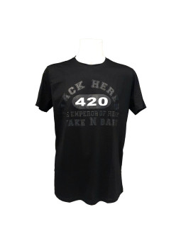 Jack Herer "420" T-shirt - Black