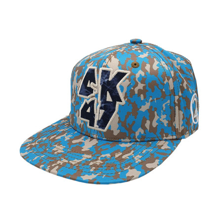 AK47 Desert 420 Camouflage Snapback Khaki/Blue
