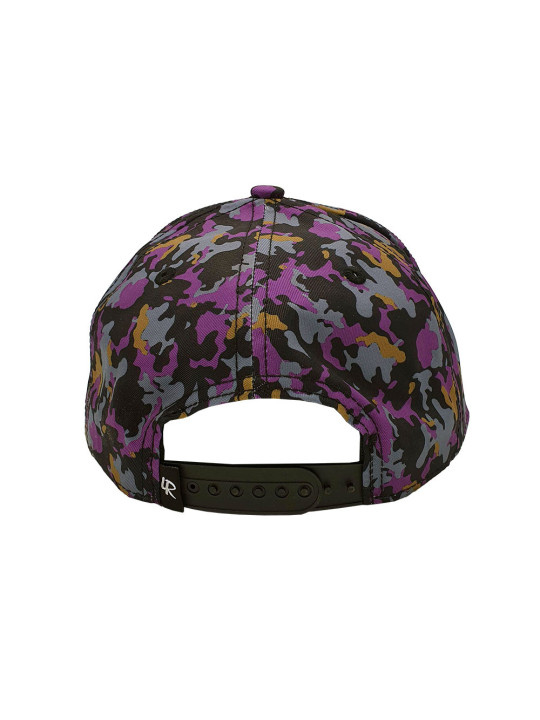 Amnesia Haze 420 Camouflage Snapback - Purple/Black