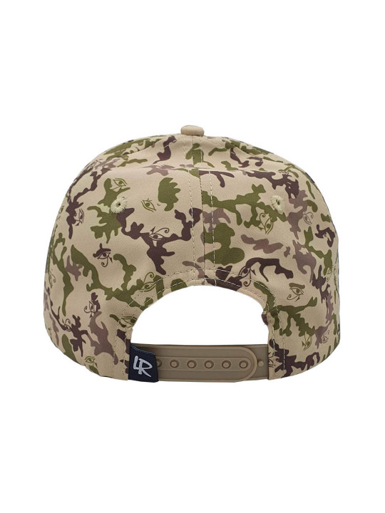 God of Ra Allover Camo Snapback Hat