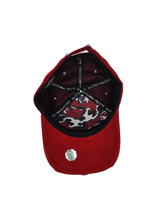 Revolution Burgundy Suede Strapback
