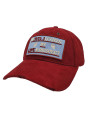Revolution Burgundy Suede Strapback