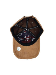 Revolution Khaki Suede Strapback Hat