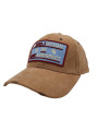 Revolution Khaki Suede Strapback Hat