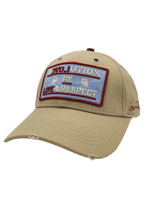 Revolution Khaki Cotton Strapback Hat