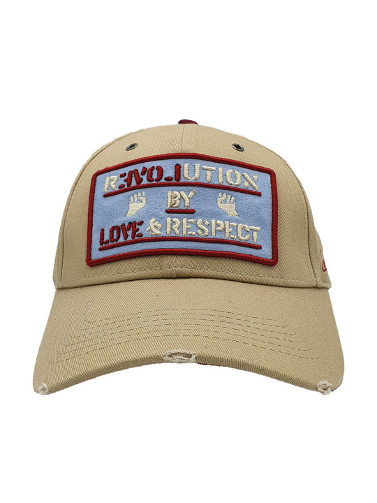 Revolution Khaki Cotton Strapback Hat