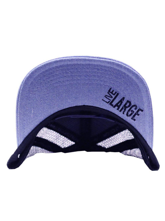 Double Light Denim Trucker Snapback
