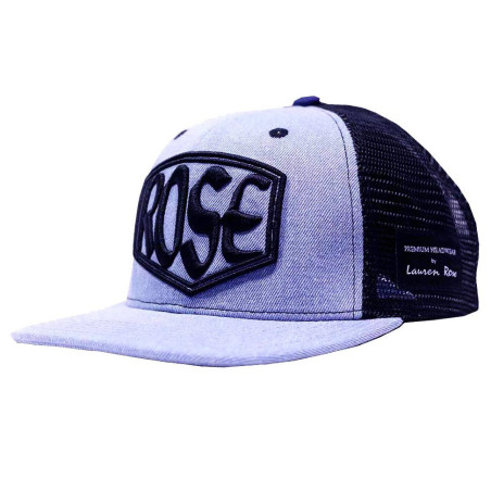 Double Light Denim Trucker Snapback