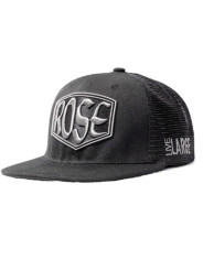 Double Black Denim Trucker Snapback