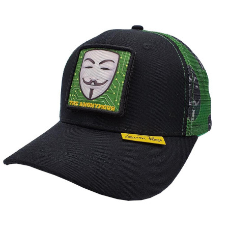 The Anonymous Trucker Hat w/ Removable Velcro Patch