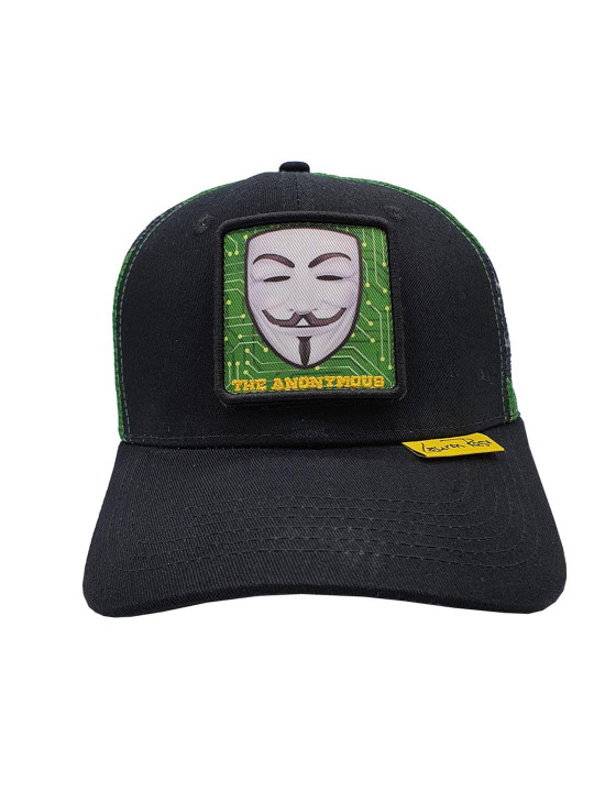 The Anonymous Trucker Hat w/ Removable Velcro Patch