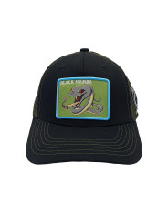 Black Mamba 420 Trucker Snapback Hat