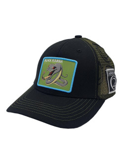 Black Mamba 420 Trucker Snapback Hat
