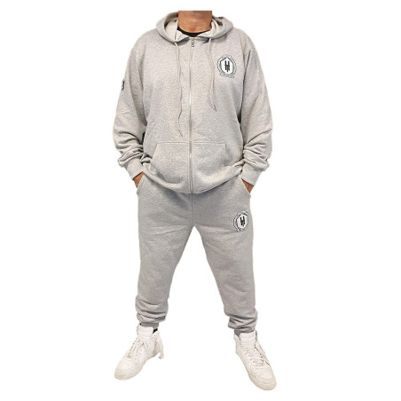 Tru Hustler (THC Recordz) Jogging Set - Grey