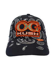 Paisley OG Kush Snapback Hat - Glow in the dark