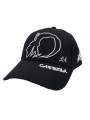 La Catrina Tattoo White Silhouette Snapback Hat