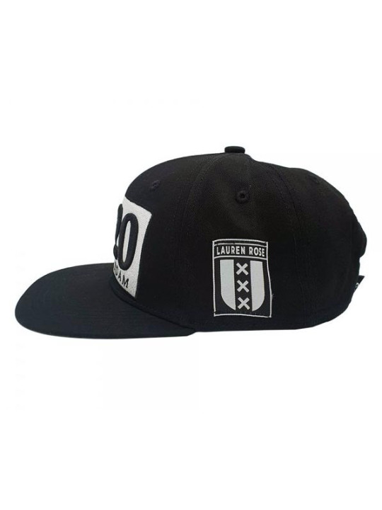 Amsterdam 020 Classic Snapback Hat - Black