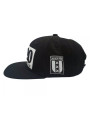 Amsterdam 020 Classic Snapback Hat - Black