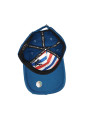 Bearded & Badass Strapback Hat - Blue