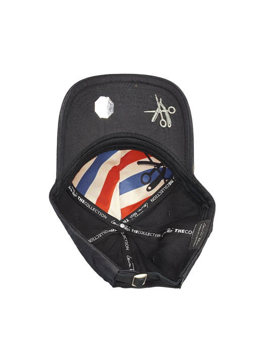 Bearded & Badass Strapback Hat - Black