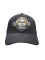 Bearded & Badass Strapback Hat - Black