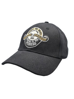 Bearded & Badass Strapback Hat - Black