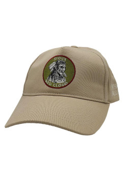 Indian First Nations A-Frame Snapback Hat – Khaki