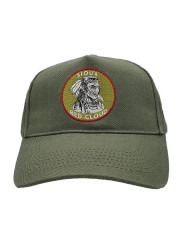 Indian First Nations A-Frame Snapback Hat – Washed Green