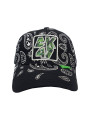 Paisley AK47 Snapback Hat - Glow in the dark Paisley AK47 Snapback Hat - Glow in the dark