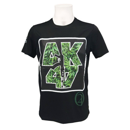 AK47 "420 T-shirt - Zwart | Lauren Rose Headwear