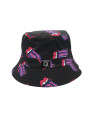 Reversible 420 Bucket Hat - Double Bubble Gum