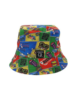 Reversible 420 Bucket Hat - Comic Style