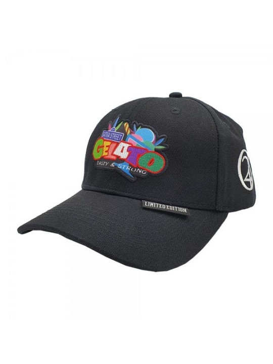 Gelato 420 Straing Stapback Hat - Black
