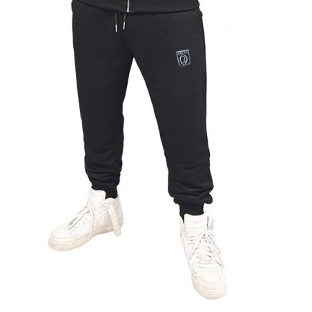 Jogging Pants Plain Lauren Rose 420 - Black