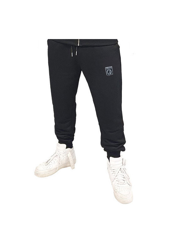 Jogging Pants Plain Lauren Rose 420 - Black