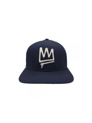 Spray Graffiti ‘Crown’ Hat – Navy