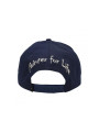 Spray Graffiti ‘Crown’ Hat – Navy