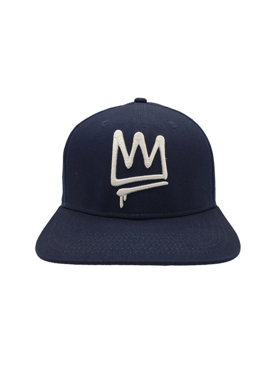 Spray Graffiti ‘Crown’ Hat – Navy