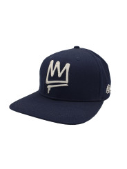 Spray Graffiti ‘Crown’ Hat – Navy