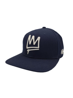 Spray Graffiti ‘Crown’ Hat – Navy
