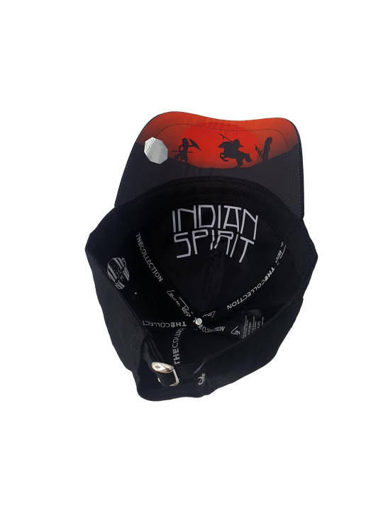 Indian Spirit Strapback Hat - Black