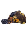 Elevated Grizzly Roses Trucker Snapback Hat