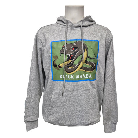 Black Mamba 420 Hoodie - Heather Grey
