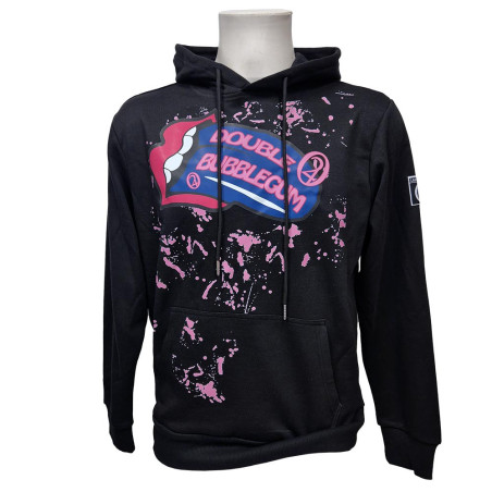 Double Bubble Gum 420 Hoodie - Black