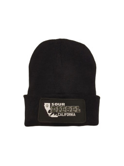 Cuffed Beanie - Sour Diesel California Patch - Black