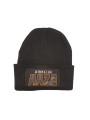 Cuffed Beanie - Amnesia Haze Patch - Black