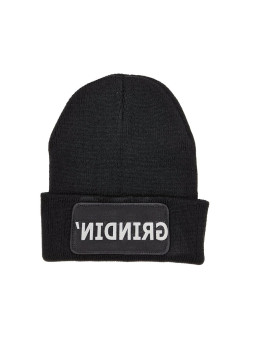Cuffed Beanie - Grindin' Patch - Black