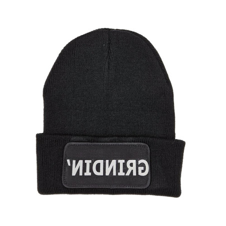 Cuffed Beanie - Grindin' Patch - Black