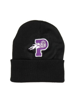 Purple Punch Patch Beanie - Black