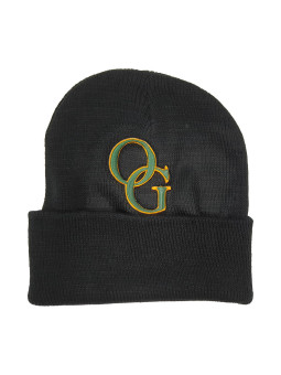 OG Kush Patch Beanie - Black